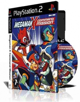 Mega Man X Command Mission با کاور کامل وچاپ روی دیسک